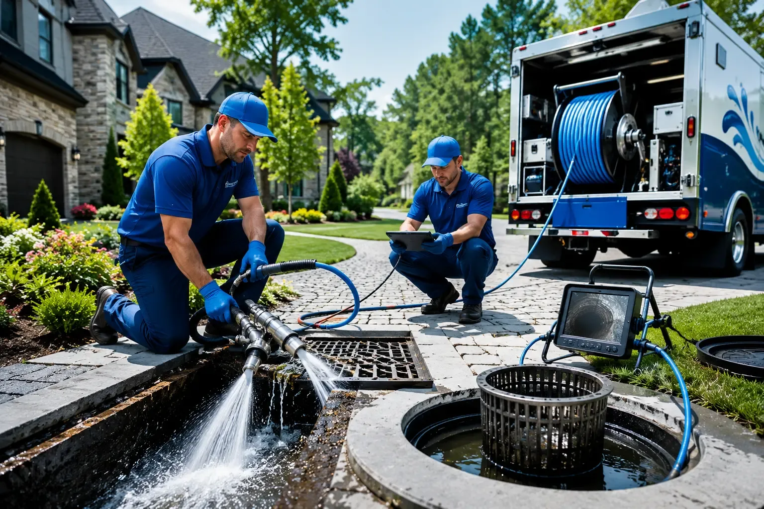 Local outdoor drain cleaning professionals in Winger, MN